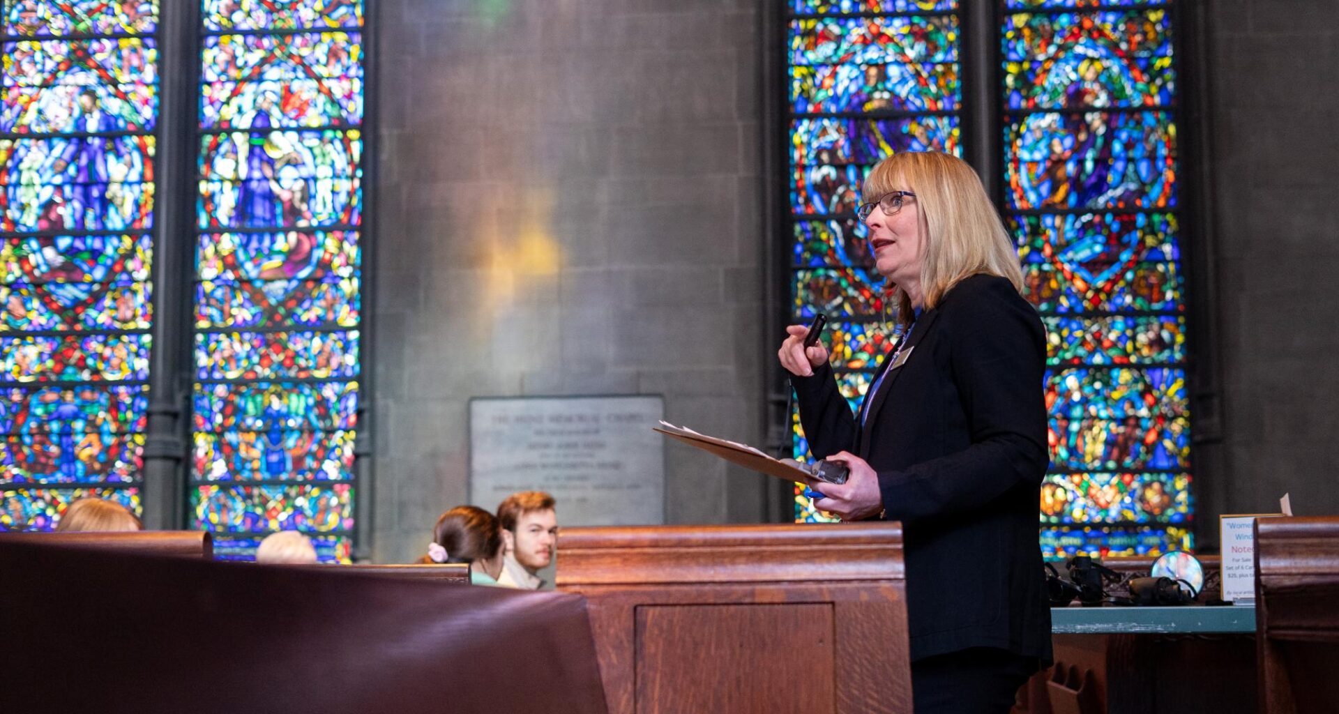Heinz Chapel’s “Women in the Windows” tour highlights historical female leaders in sustainability