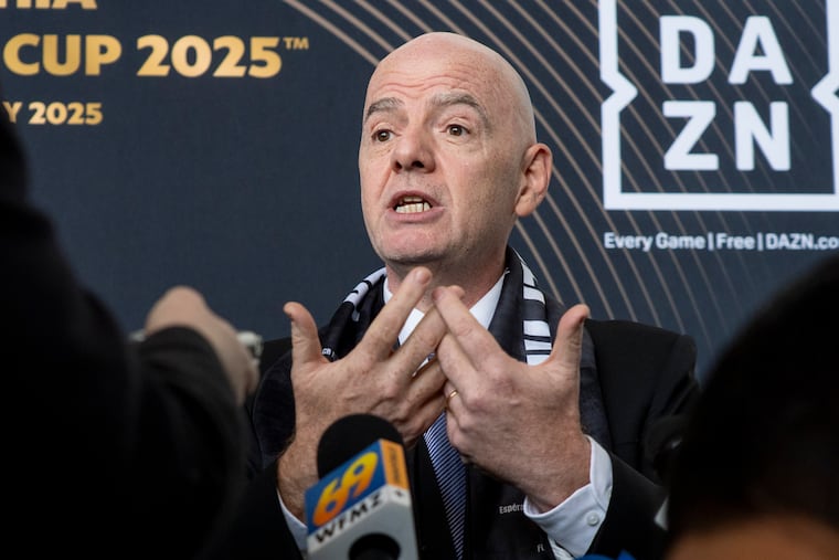 FIFA, led by president Gianni Infantino, has cancelled 2,000 hotel reservations in Philadelphia ahead of this summer's World Cup matches in Philadelphia.