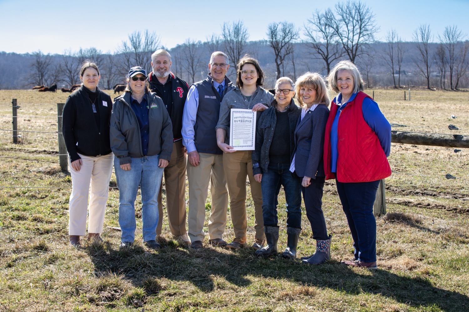 State officials visit Berks County farm to highlight support for women in agriculture