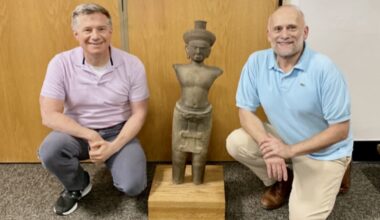 Foundation for the Reading Public Museum voluntarily returns ancient Khmer sculpture to the Kingdom of Cambodia