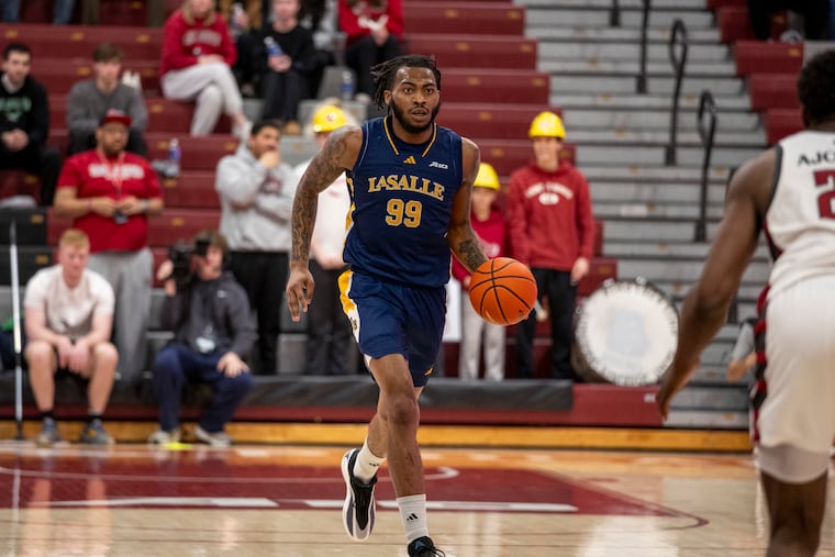 Rob Dockery averaged 12.5 points in 32 games with La Salle this season.