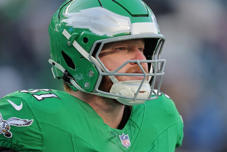 Eagles center Cam Jurgens says he is starting to feel good again after he suffered debilitating injuries during the team's Super Bowl run during the 2024 season.