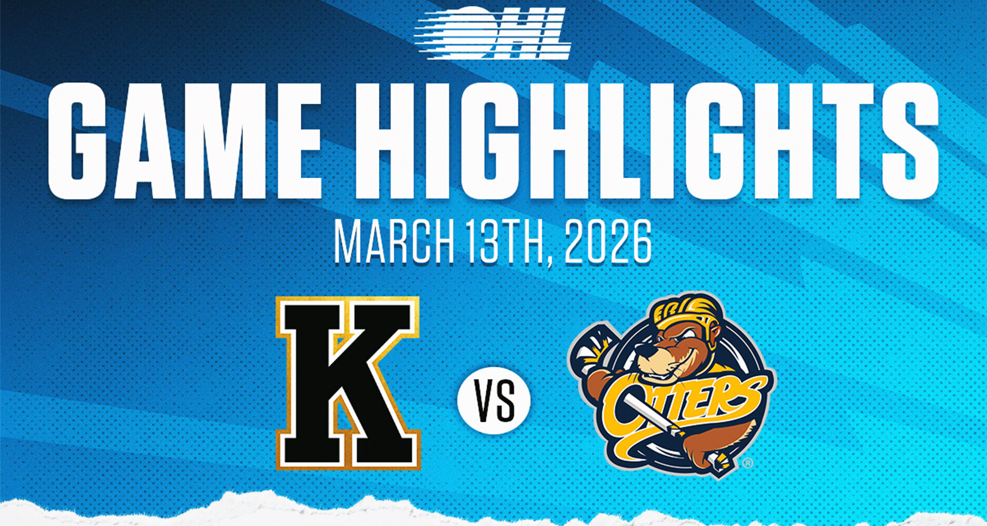 OHL Highlights: Kingston Frontenacs @ Erie Otters Mar. 13, 2026