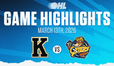 OHL Highlights: Kingston Frontenacs @ Erie Otters Mar. 13, 2026