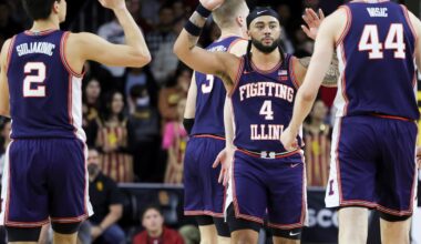 Illinois Fighting Illini square off against Pennsylvania Quakers in opening round of NCAA Tournament