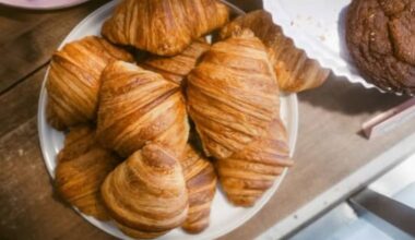 Croissants at Erby's Bakery.