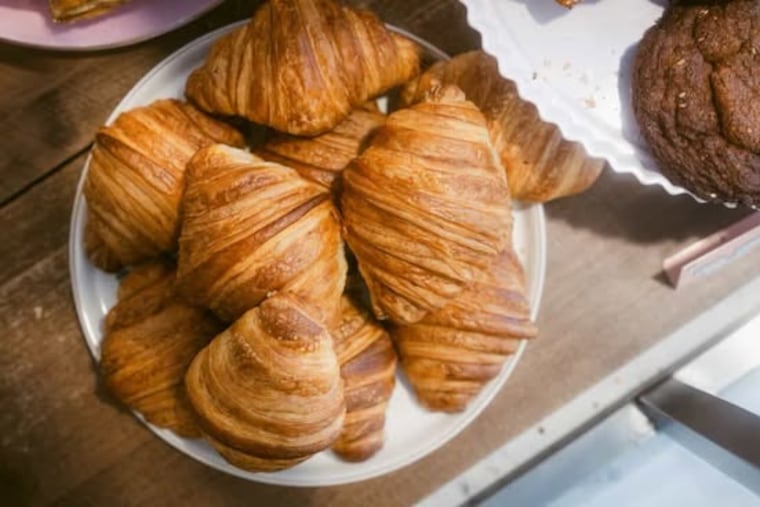 Croissants at Erby's Bakery.