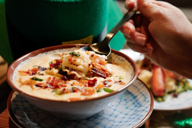 Enjoy some delicious potato soup at O'Harry's Ocean Bar & Grille in Cape May. (Photo courtesy of Madison Resorts)