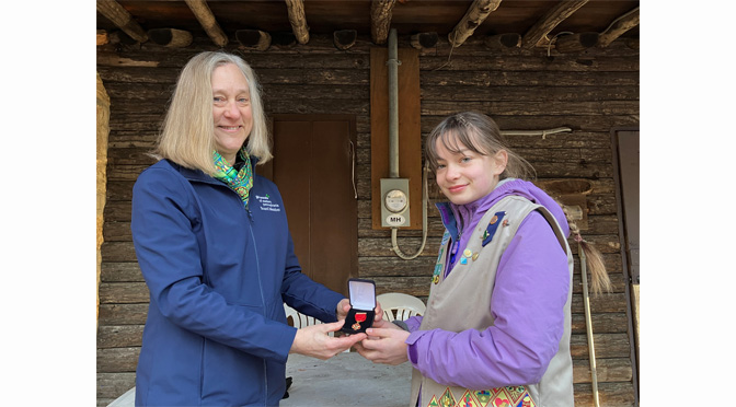 Lehigh County Girl Scout Awarded Prestigious Girl Scout Medal of Honor