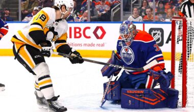 Jarry Benched; More Blues Trade Chatter; Penguins Playoffs