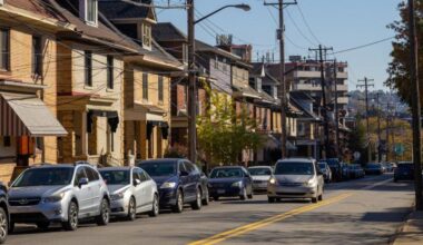 Halket Street in South Oakland.