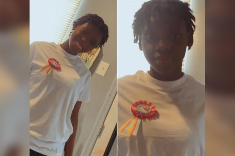 Missing Juvenile Nevaeh Jones from the 39th District