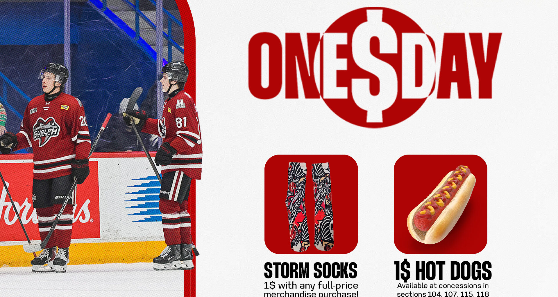 March 18th is the final Ones-Day of the season