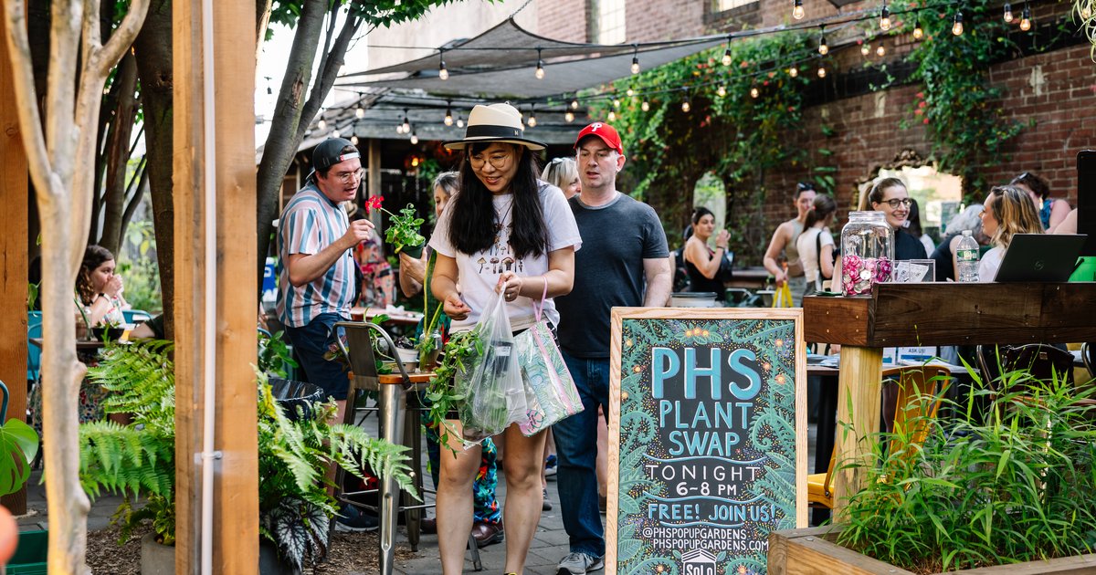 Free plant swap at PHS South Street garden will let Philly plant lovers trade cuttings and gear