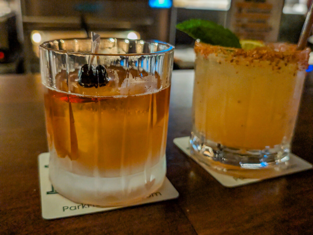 Cocktails at Park House Cocktails at Park House