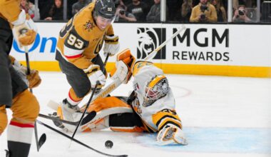 Penguins make costly mistakes in loss to Golden Knights