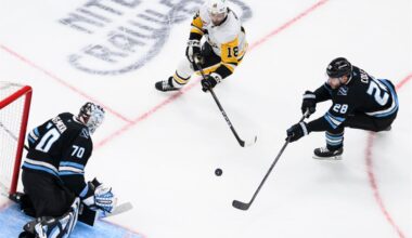 Penguins overcome another multigoal deficit to win in Utah