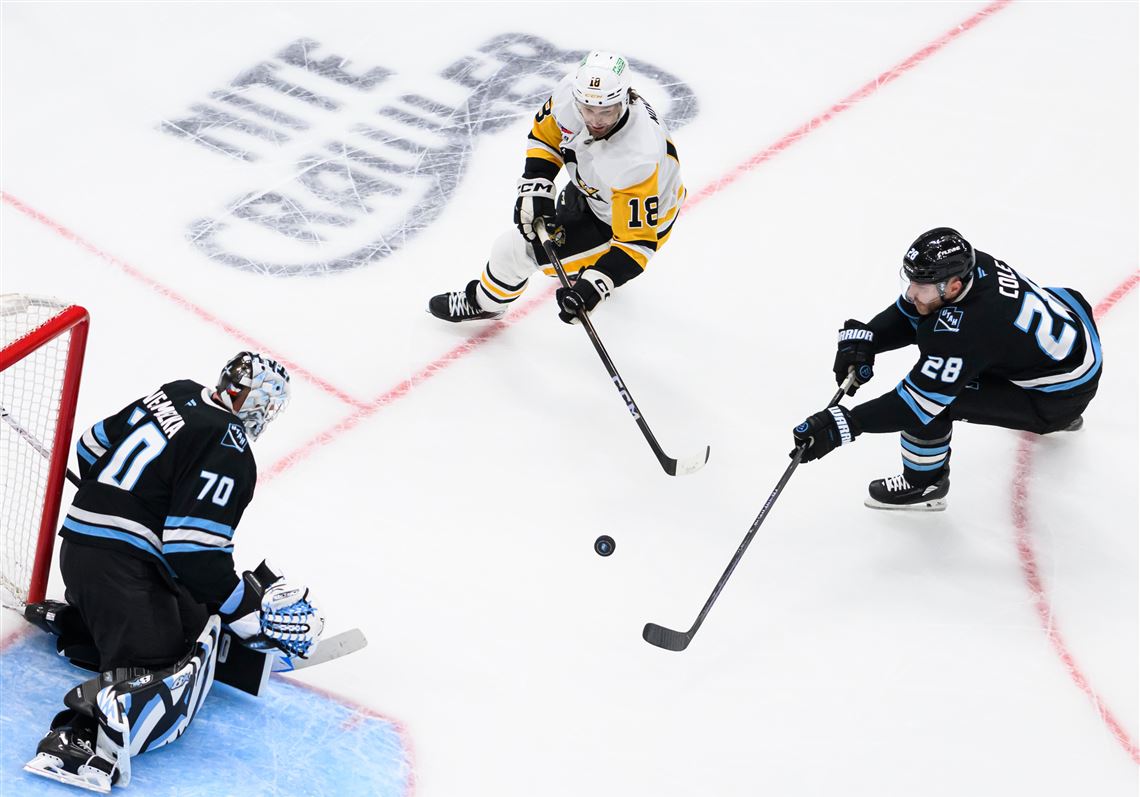 Penguins overcome another multigoal deficit to win in Utah