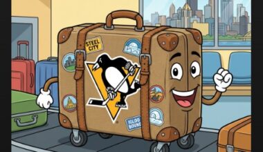 Penguins About to Embark on a Long, Strange Trip