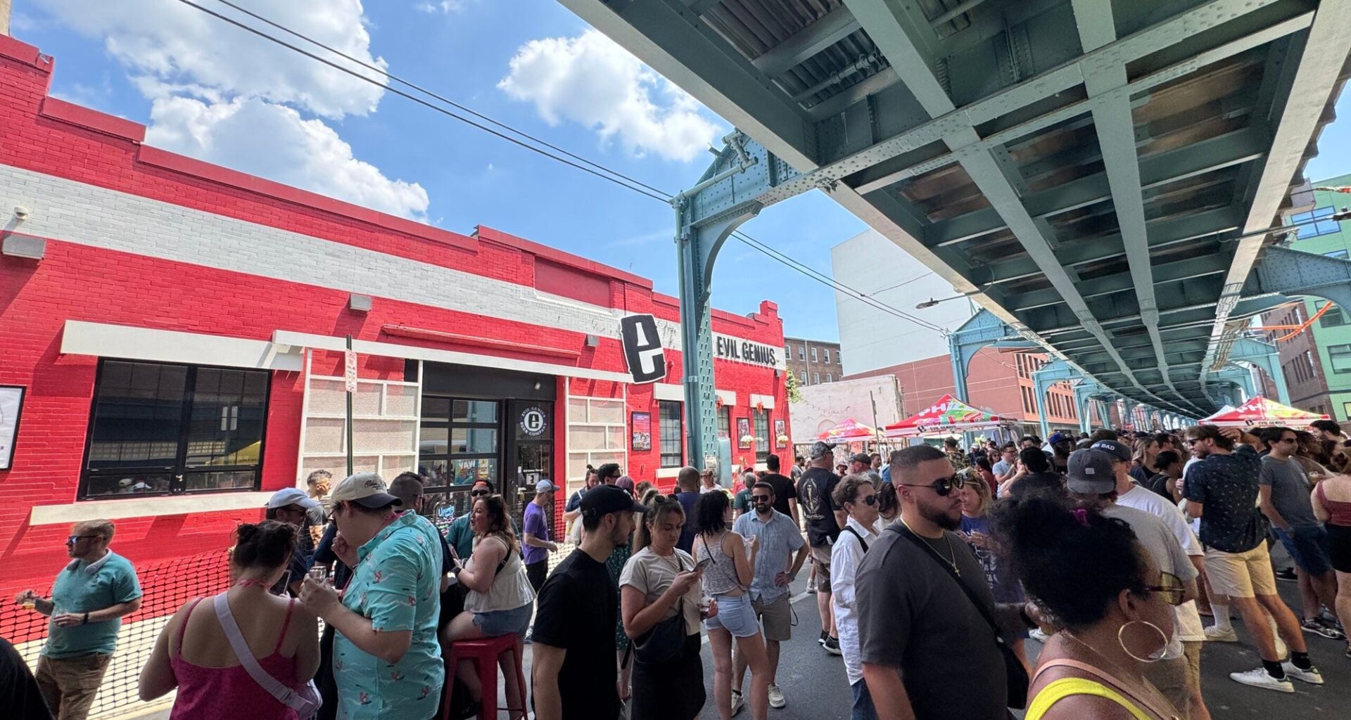 Spring Has Sprung: Evil Genius Brings the Party Back to Fishtown Under the El