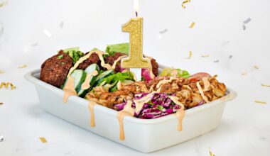 Free chicken shawarma and falafel bowls are up for grabs at Comcast Center Tuesday