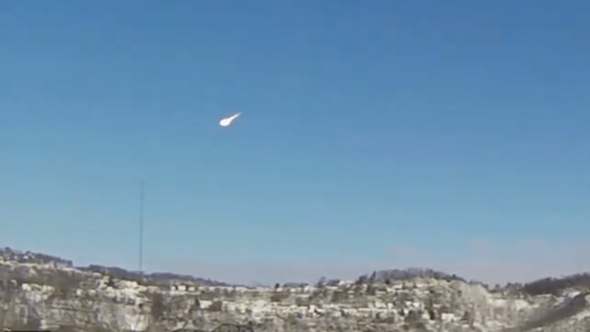 A meteor exploded over Ohio and Pennsylvania