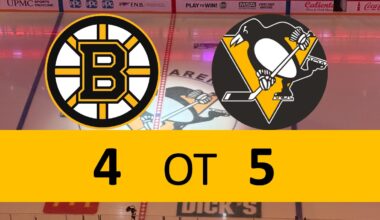 Penguins Fight, Scratch, Claw to Earn OT WIN