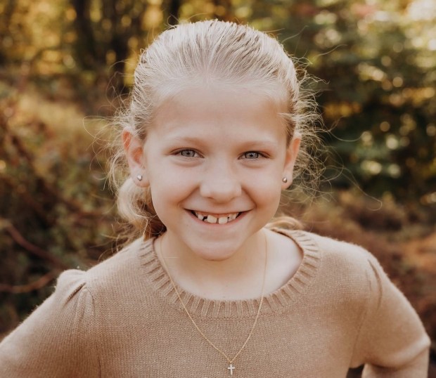 Kind hearted Ava Eckert will have plenty of new adventures awaiting her as a nine year old. (Submitted photo)