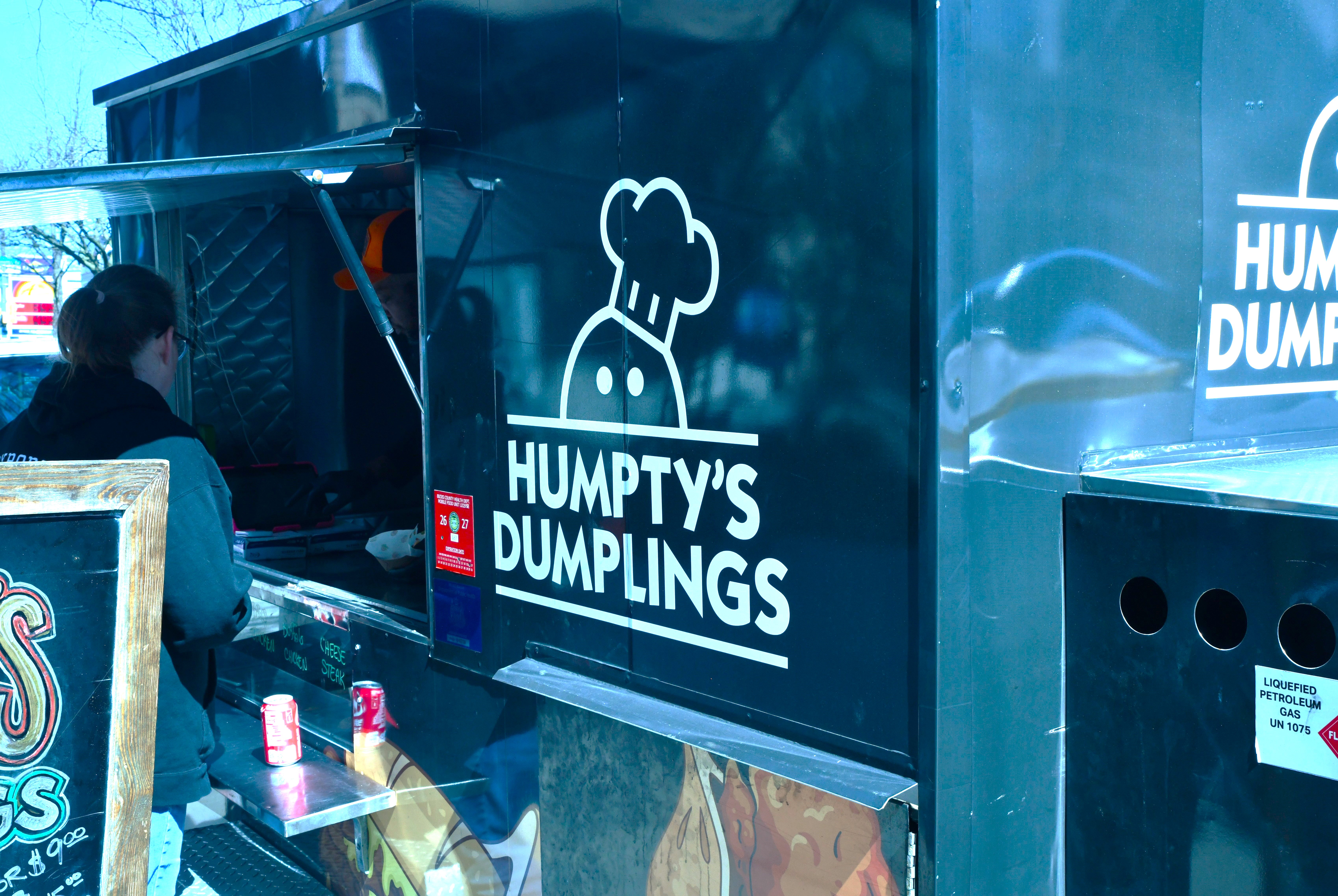 Humpty’s Dumplings provided some scrumptious food fare while parked along...