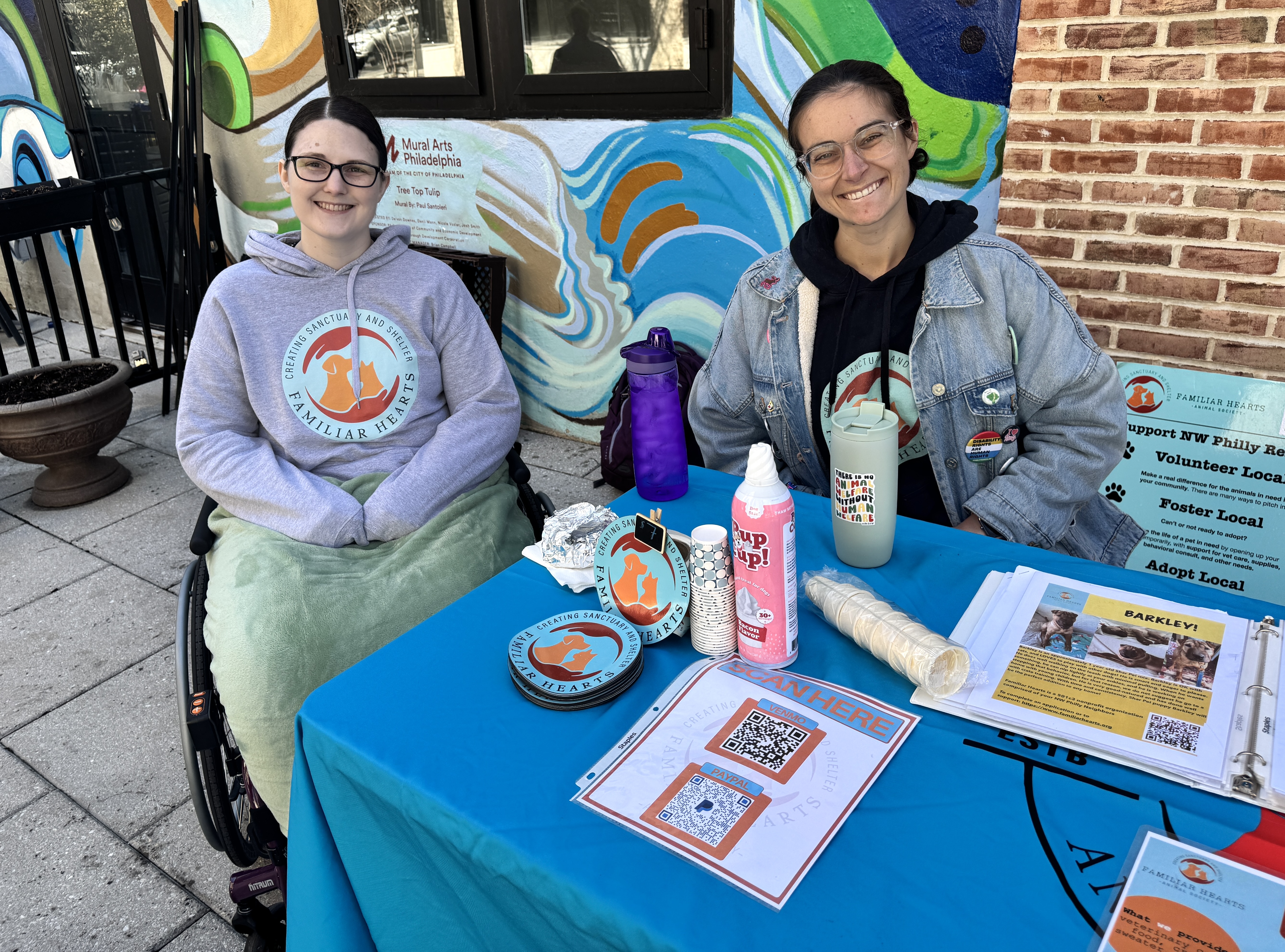 Rebecca, left, and Haeley from Familiar Hearts will be joining...