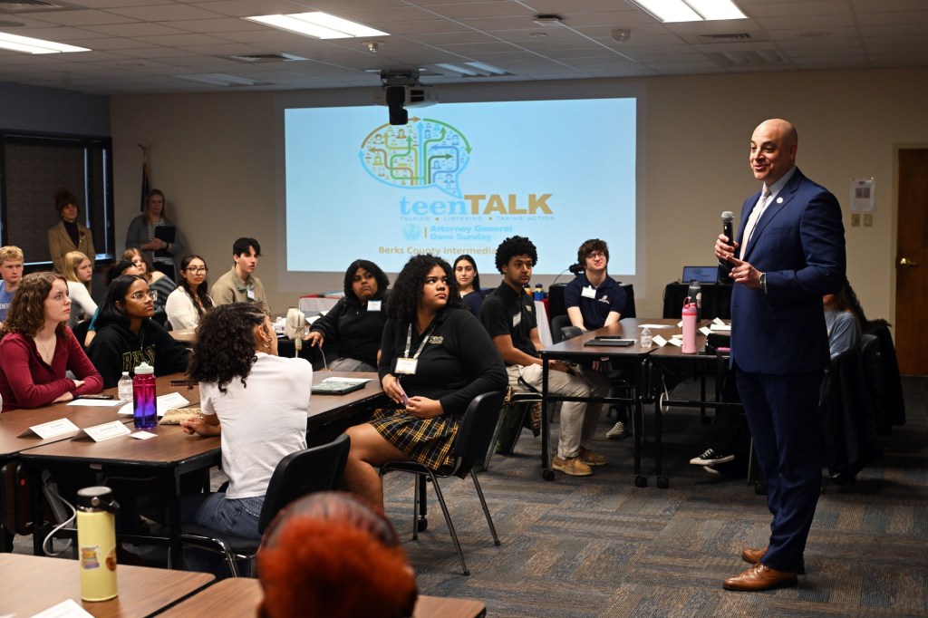 PA attorney general seeks help of Berks teens in learning about social media's impact on mental health