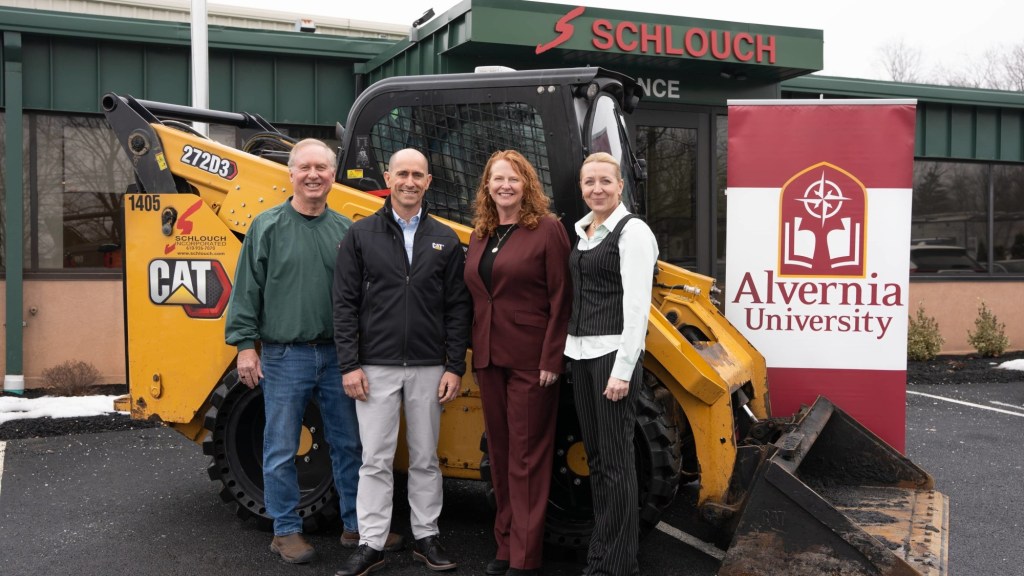 Alvernia and Caterpillar collaborate to strengthen STEM education