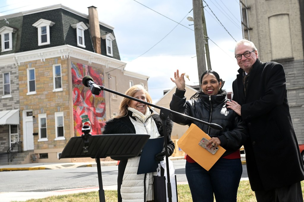 Habitat for Humanity dedicates renovated Reading row home to first-time homeowner