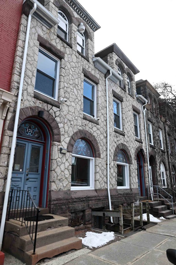Hope Rescue Mission's Hope House, 131-133 S. Ninth St., reopened in February after a six-month, $800,000 renovation that transformed two aging row homes into a transitional residence for men graduating from the mission's main campus at 645 N. Sixth St. (BILL UHRICH/READING EAGLE)
