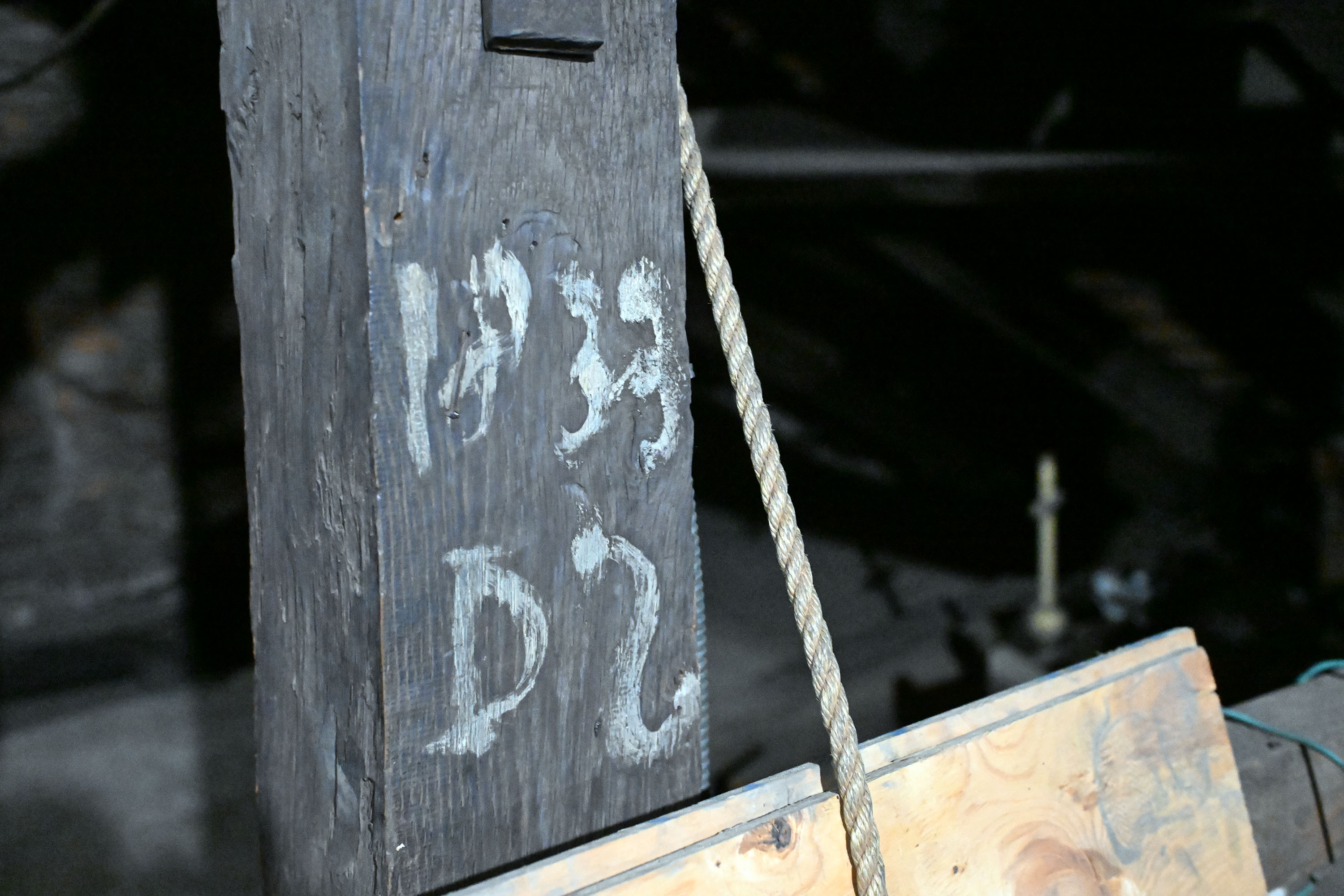 An inscription dated 1833 is in the attic of the...