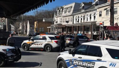 Heavy police presence in New Philadelphia – Pottsville Republican Herald