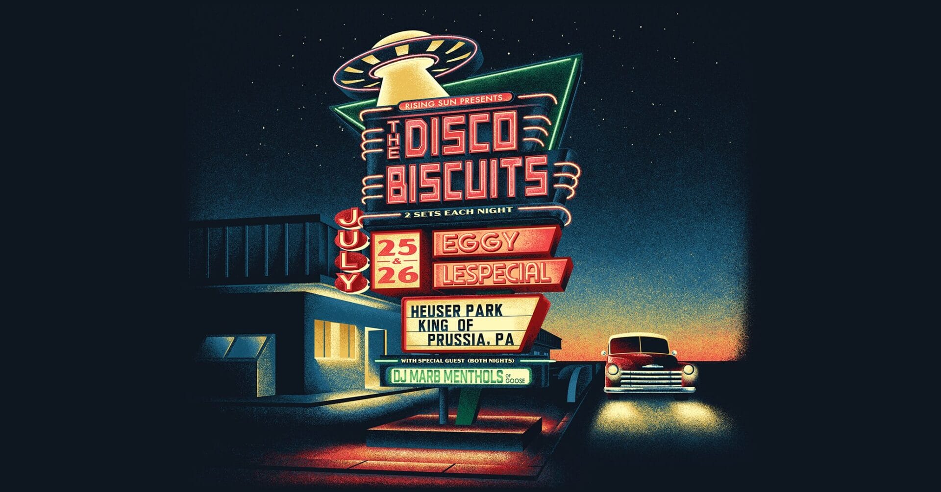 The Disco Biscuits Announce Two-Night Pennsylvania Outing with Eggy, Lespecial and DJ Marb Menthols