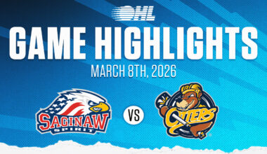 OHL Highlights: Saginaw Spirit @ Erie Otters Mar. 8, 2026