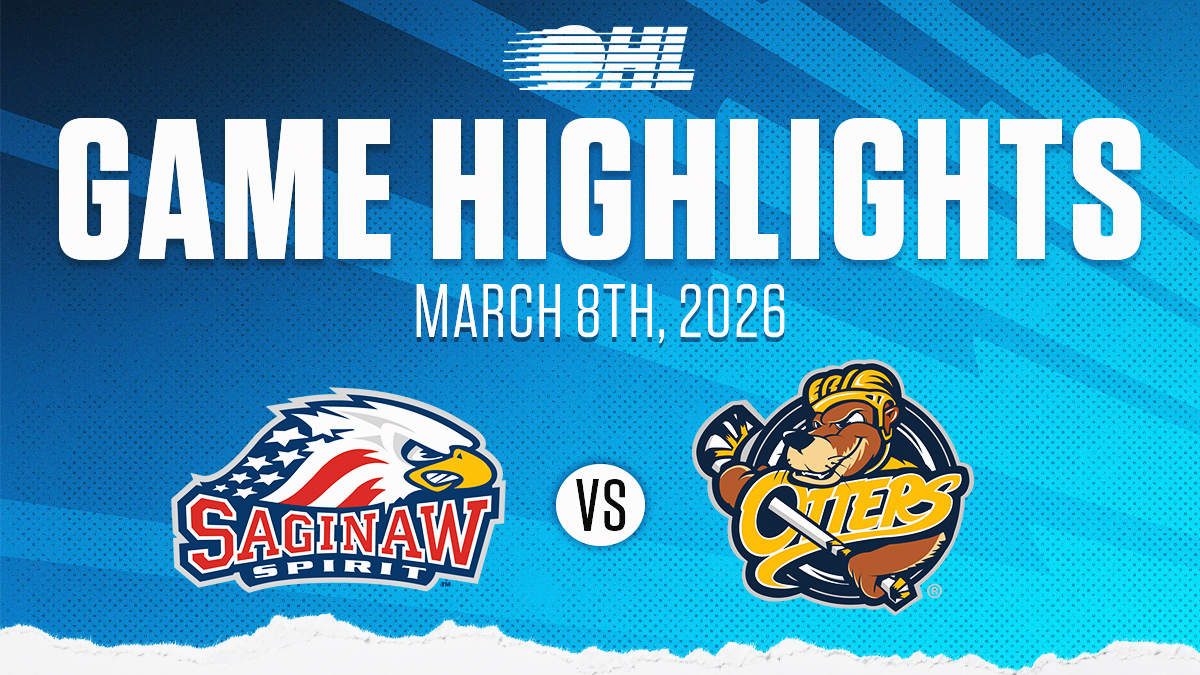 OHL Highlights: Saginaw Spirit @ Erie Otters Mar. 8, 2026