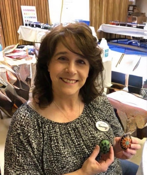 Tammy Budnovitch, a Peckville native and Lake Ariel resident, teaches pysanky classes all over Northeast Pennsylvania and beyond. (Courtesy of Tammy Budnovitch)