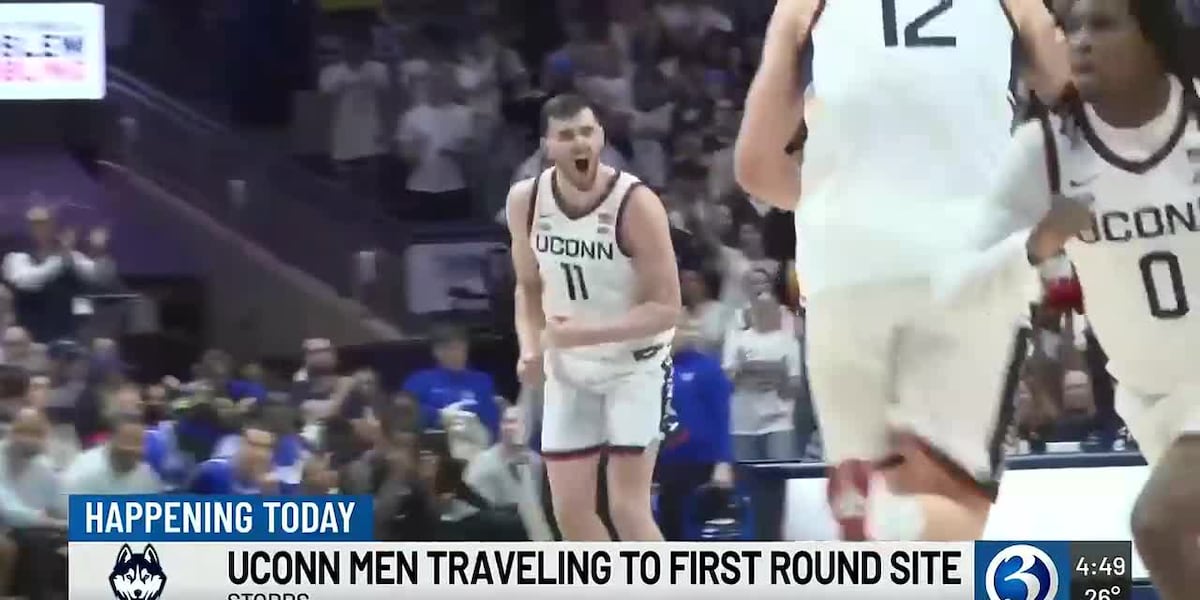 UConn men’s basketball heads to Philadelphia for NCAA Tournament first-round matchup