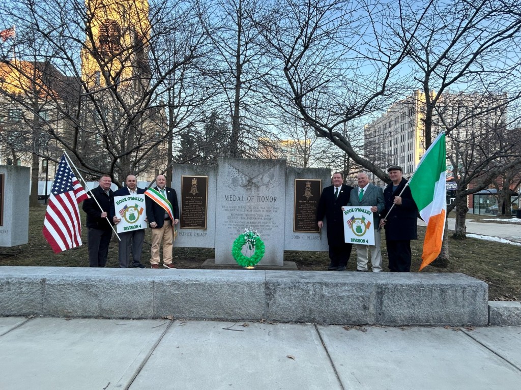 2026 AOH Paul “Hook” O’Malley Division Four wreath ceremony – Scranton Times-Tribune