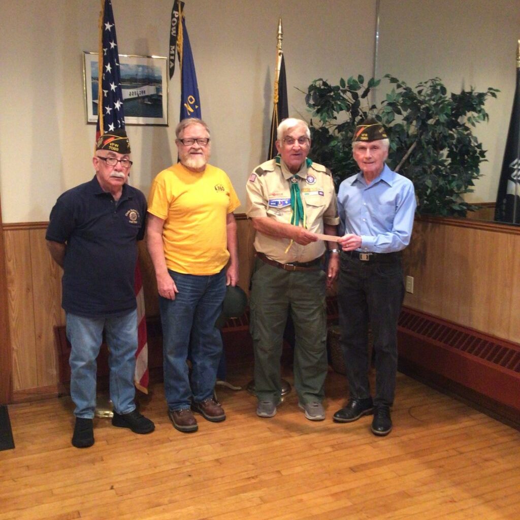 Post 7069 donates to Boy Scouts – Scranton Times-Tribune