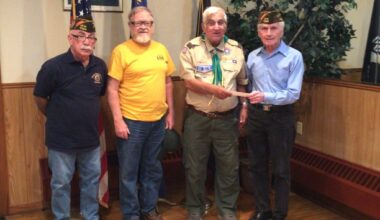 Post 7069 donates to Boy Scouts – Scranton Times-Tribune