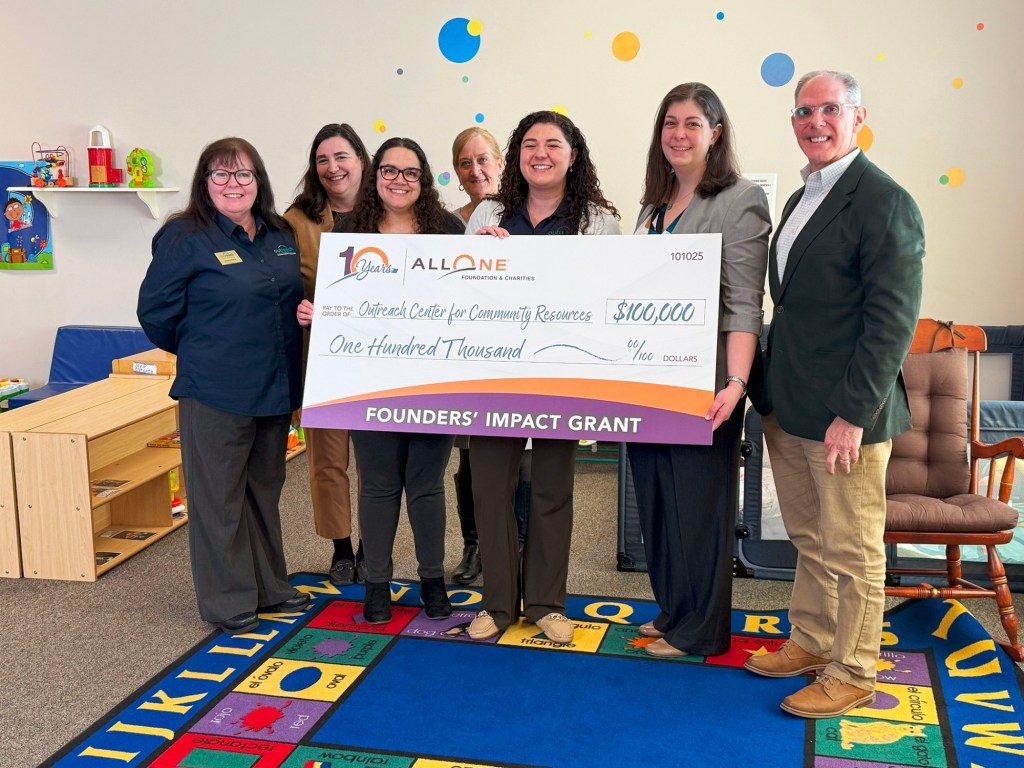 AllOne Foundation $100,000 grant to Outreach – Scranton Times-Tribune