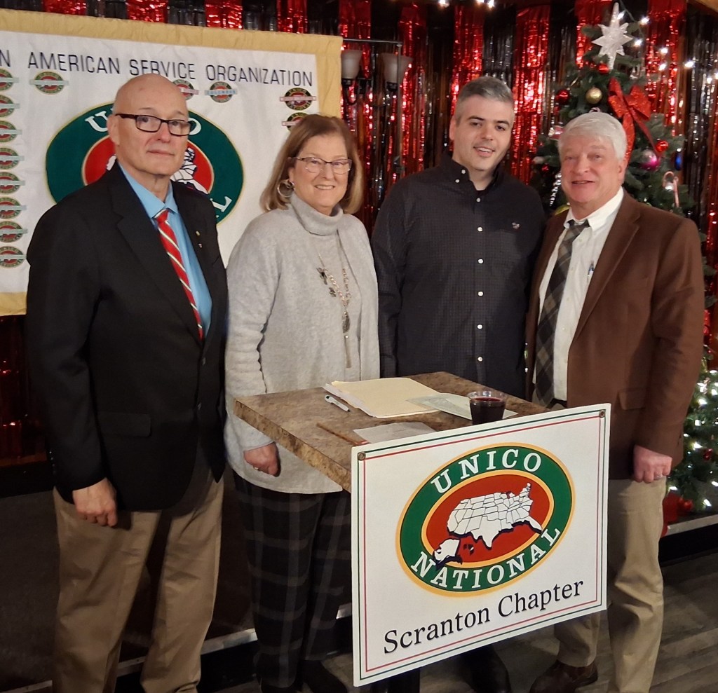 Scranton UNICO enrolls newest member – Scranton Times-Tribune