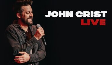 Comedian John Crist will perform at the Kirby Center in Wilkes-Barre