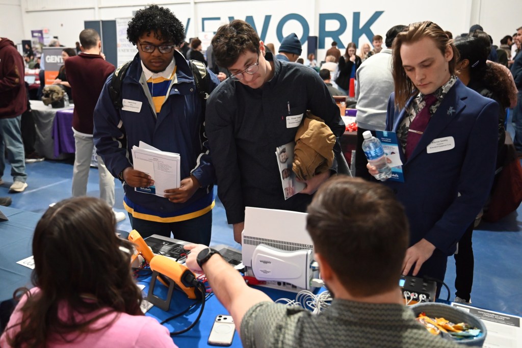 Careeer fair highlights high-demand tech, industry fields