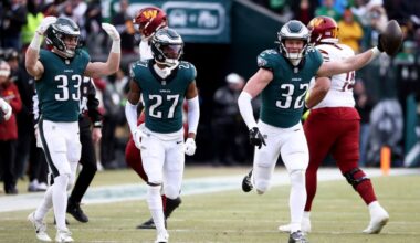 Safety Reed Blankenship, linebacker Nakobe Dean among latest Eagles to leave