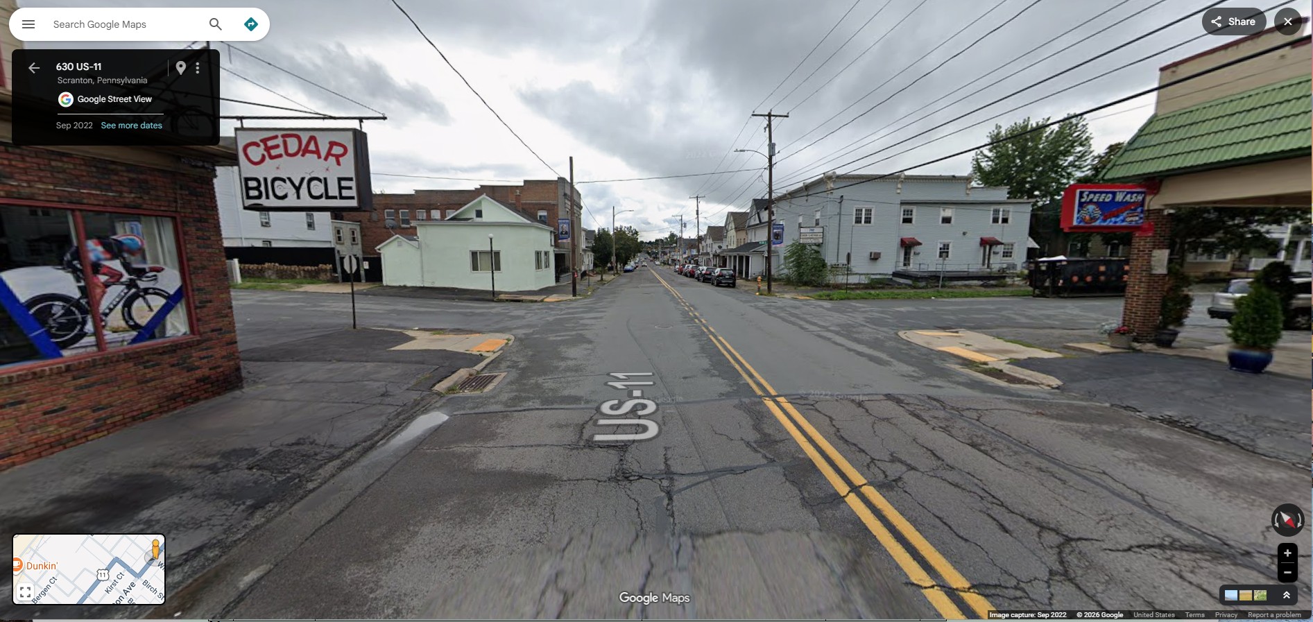 Google Street View of Pittston Avenue in South Scranton. (IMAGE...